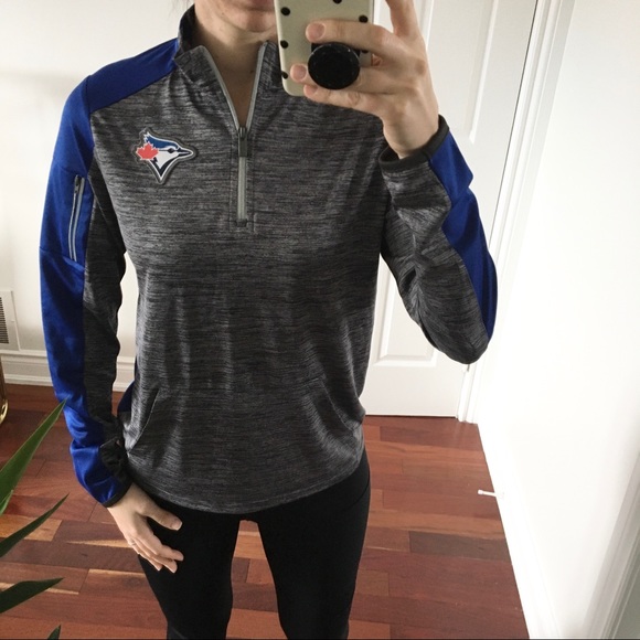 Blue Jays 1/2 Zip - Picture 2 of 3